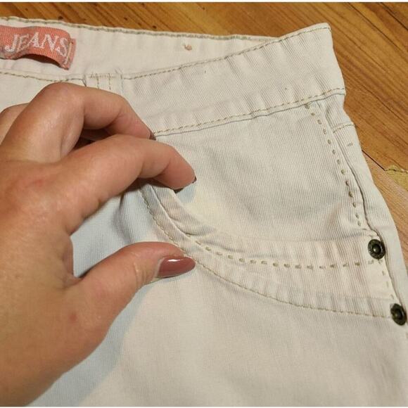 Zana Di Jeans cropped Stretch Khaki Capri Cropped Pants - Picture 3 of 7